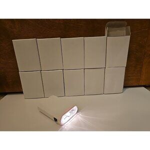 10 X  NEW LED Mini  Flashlights Pocket  Size Lights Wholesale Lot Ten New In Box